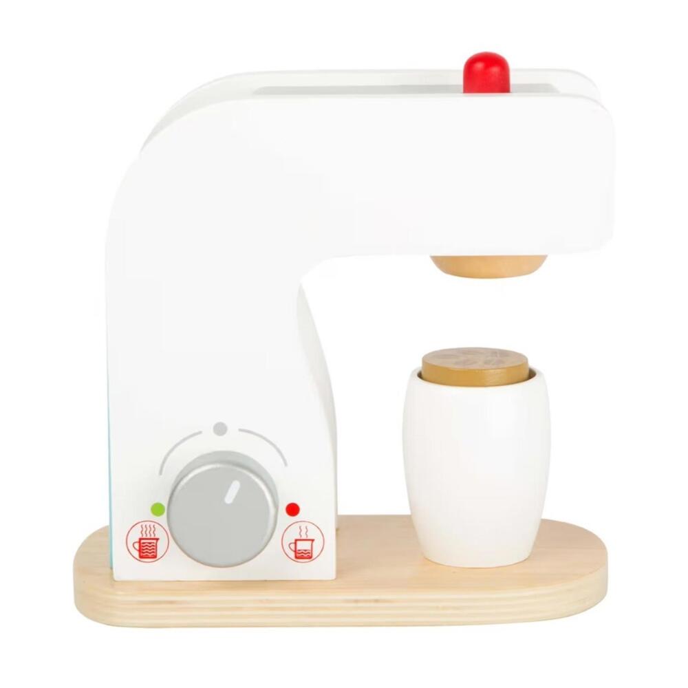 Small‎ Foot Wooden Coffee Machine Toy With Coffee Cup & 3 Pods Pretend Play 3+ - Picture 3 of 5